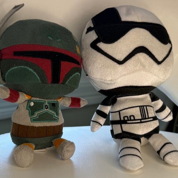 Star Wars Stormtrooper & Boba Fett Plush Bundle - Picture 2 of 7